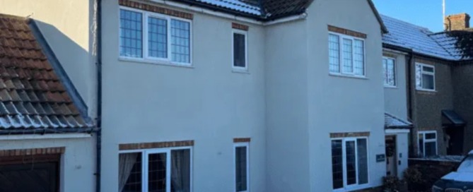 house rendering cost in the uk